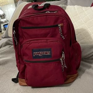 Extra Large Maroon Jansport Backpack